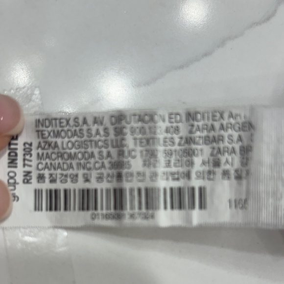 ZARA Gingham Pleated Skort  Red & White Check Size S - Picture 11 of 11